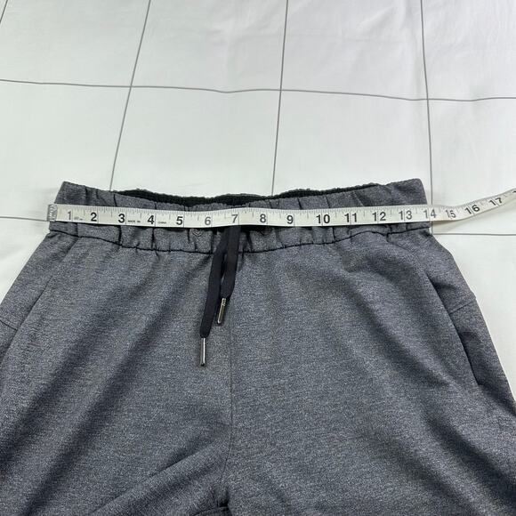 Lululemon Pants Womens 4 Gray Heathered Black On the Fly Commute Travel Casual - Picture 7 of 12